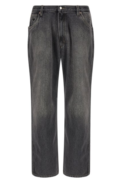 Jeans logo triangolo