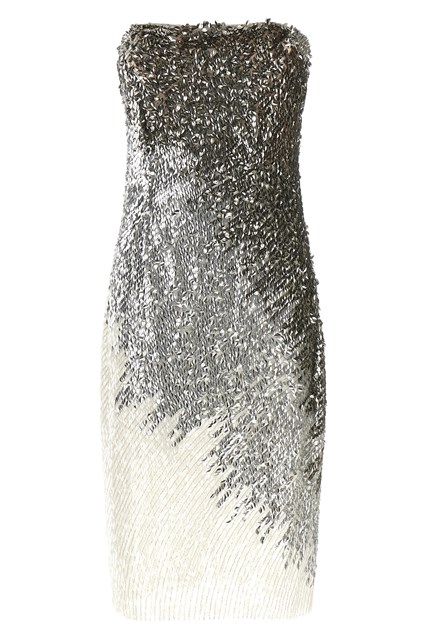 Abito tulle metallizzato
