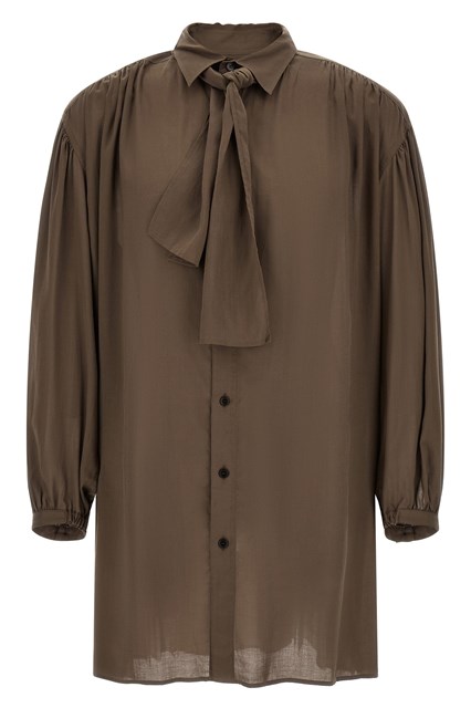 Camicia con foulard