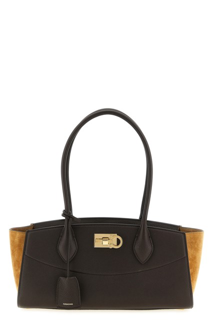 Borsa spalla 'NewFerragamo StudioSoft EastWest(M)'