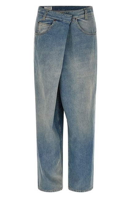 Jeans con chiusura asimmetrica 'Wrap'