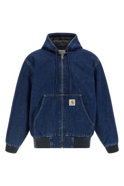 Giacca 'OG Active in denim Smith' con cappuccio