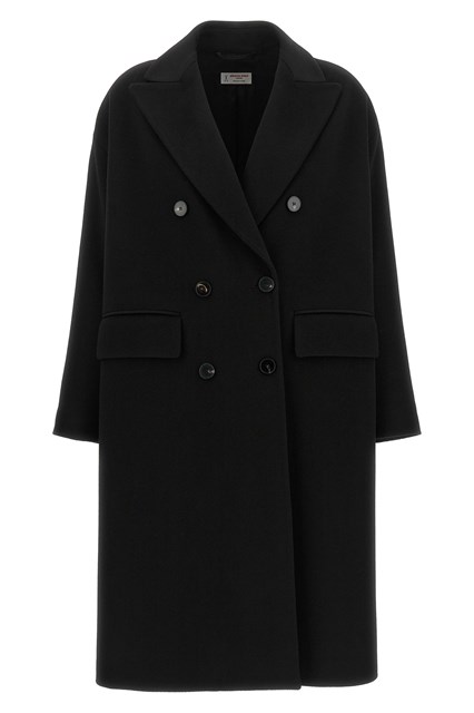 Cappotto ampio doppiopetto