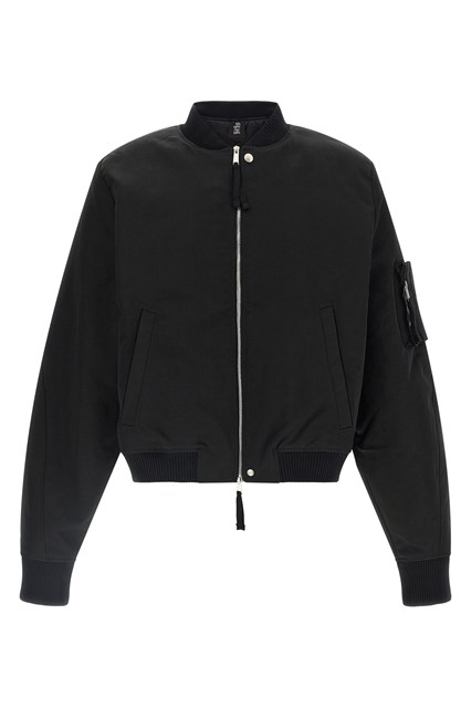 Bomber con zip