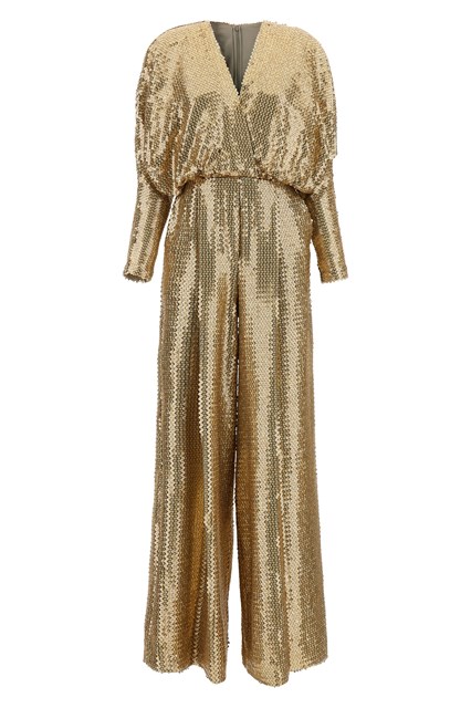 Tuta in jersey di paillettes