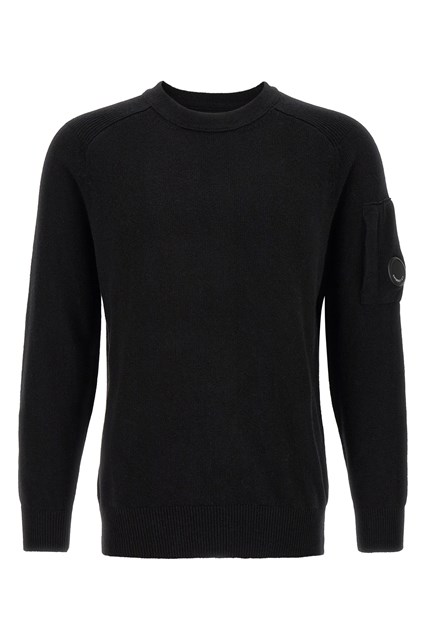 Maglia 'Lambswool GRS' con dettaglio Lens