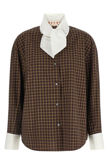 Camicia collo foulard