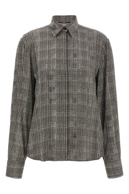 Camicia strass all-over