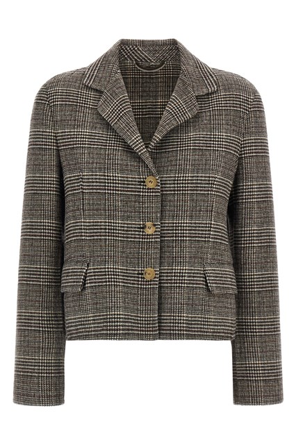 Blazer cropped Check