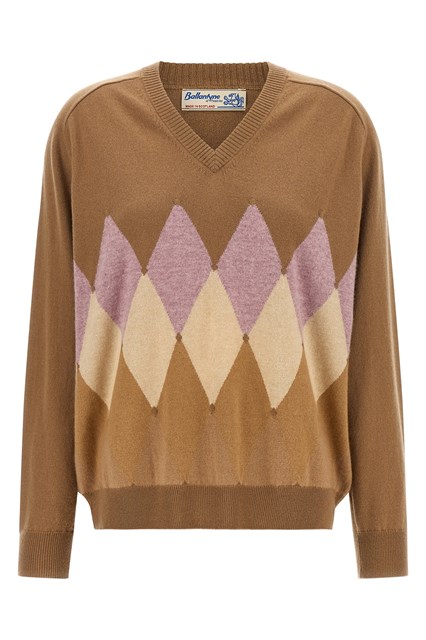 Maglia 'New Diamond' intarsio Argyle