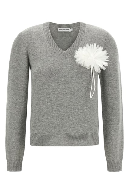Maglia con spilla Fiore