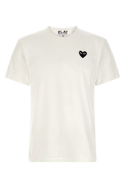 T-Shirt con patch cuore