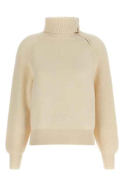 Maglia collo alto con zip