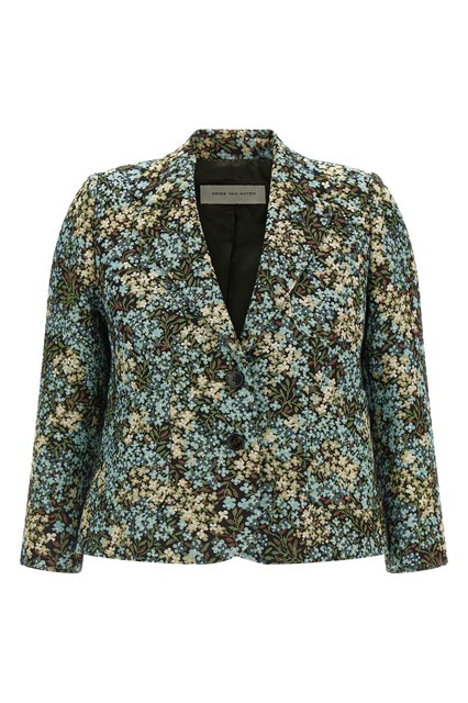 Blazer 'Bamis' in jacquard floreale