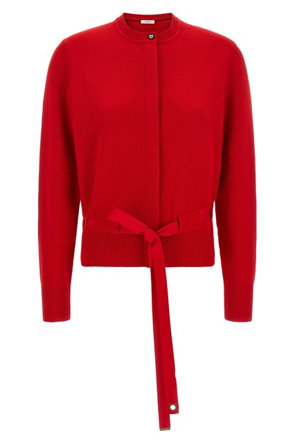 Cardigan con cintura