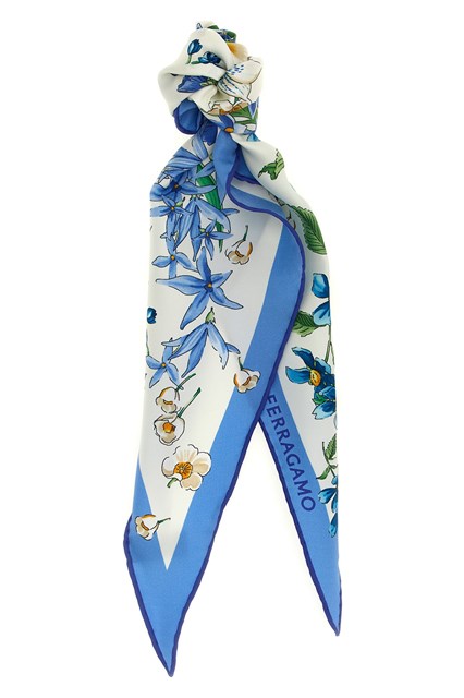 Foulard a rombo stampa 'Primavera'