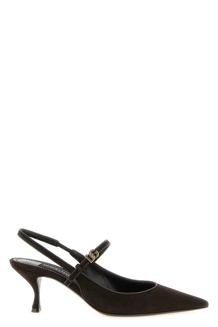 Slingback in suede