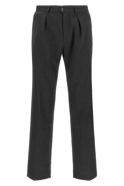Pantalone con cinturini in vita