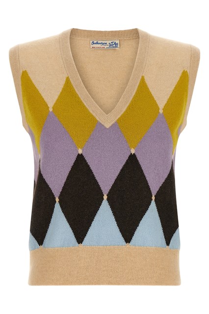 Gilet 'New Diamond' lavorazione 'Argyle'