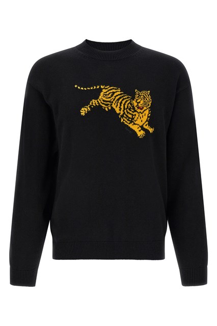 Maglia intarsio 'Jumping Tiger'