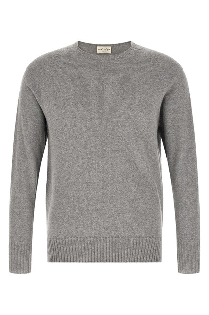 Maglia giroccolo con spacchi