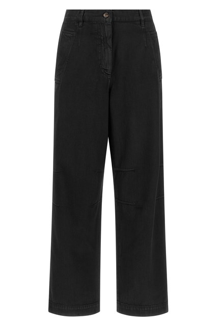 Pantalone ampio in cotone