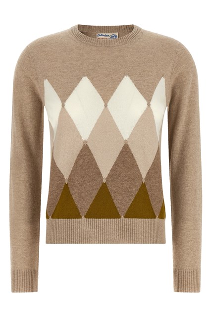 Maglia 'Classic Diamond' lavorazione a rombi