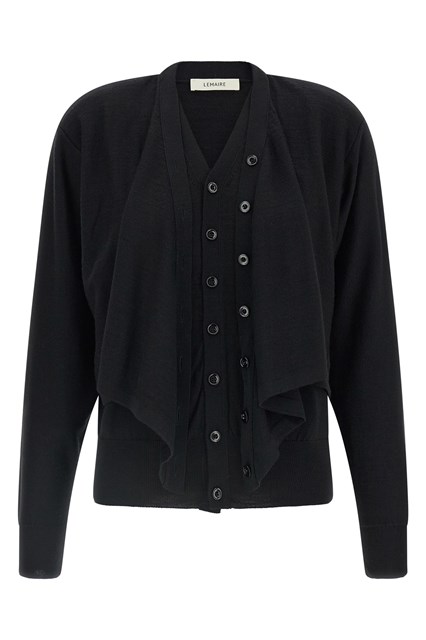 Cardigan costruzione Trompe L'Oeil