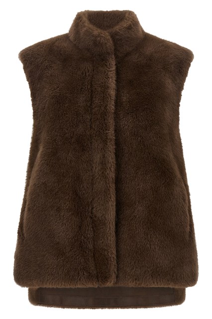 Gilet in Eco-Pelliccia