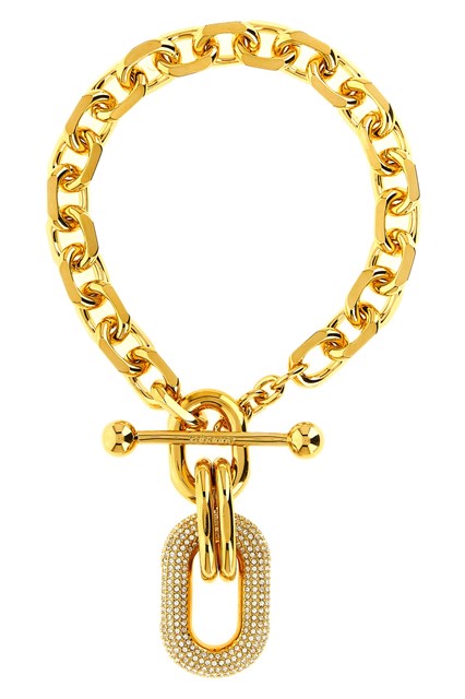 Collana con ciondolo cristalli