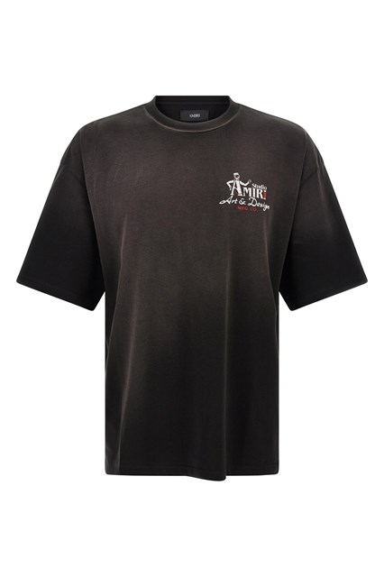 T-shirt stampa vintage 'I Studio HJ Skate'