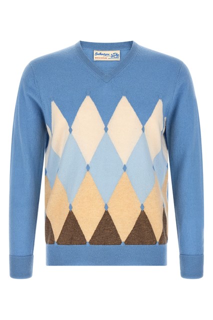 Maglia con intarsio 'Classic Diamond'