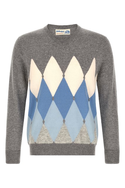 Maglia con intarsio 'Classic Diamond'