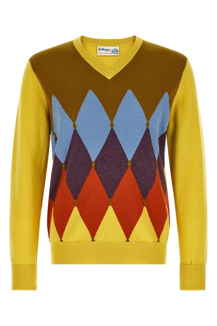 Maglia con intarsio 'Classic Diamond'