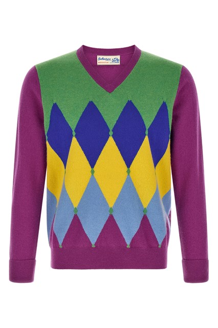 Maglia con intarsio 'Classic Diamond'