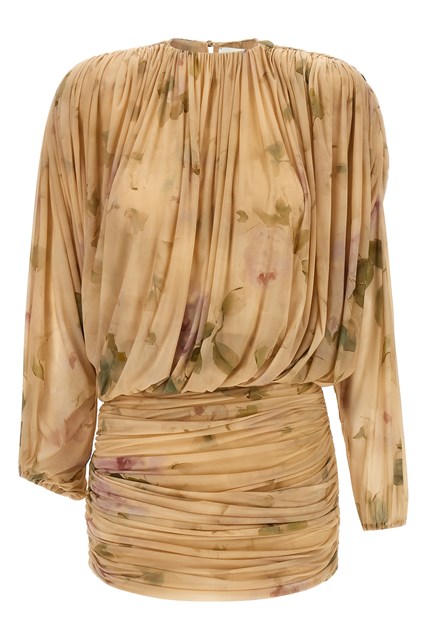 Abito 'dress 07'  stampato con drappeggi