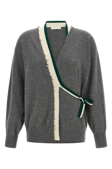 Maglione 'Toma' con chiusura a incrocio
