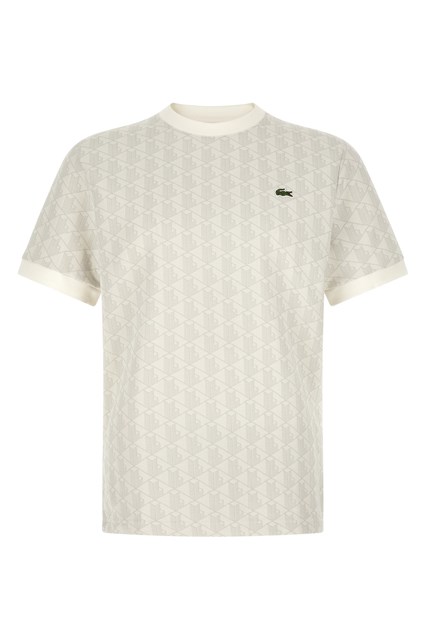 T-shirt jacquard 'Monogramma'