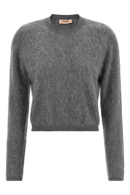 Maglia lana spazzolata