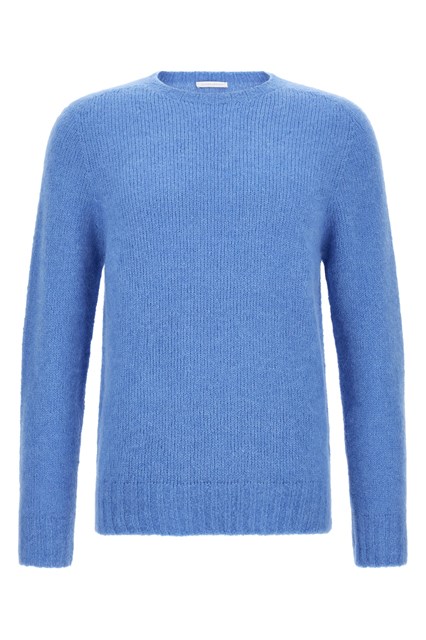 Maglione alpaca spazzolata