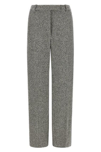 Pantalone motivo Pied-de-Poule
