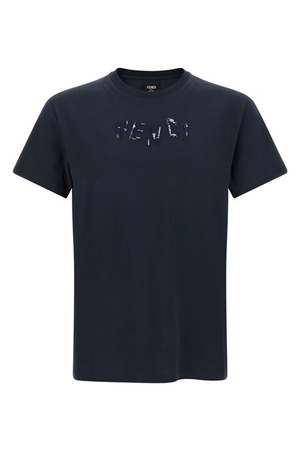 T-shirt ricamo logo