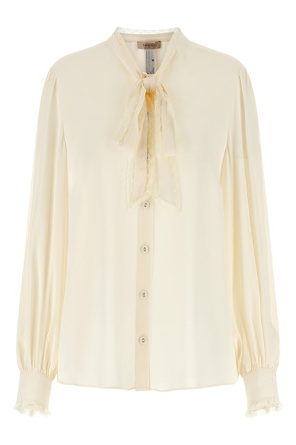 Camicia inserti pizzo