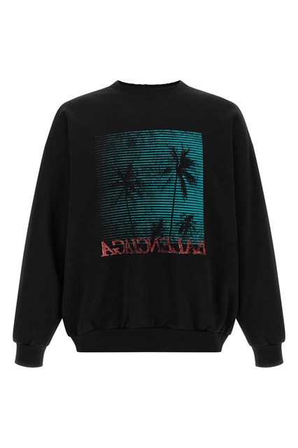 Felpa dettagli distressed