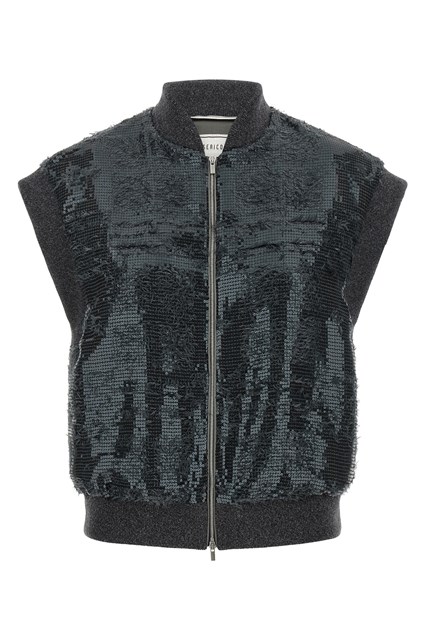 Gilet paillettes