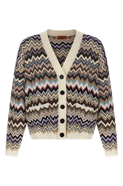 Cardigan zig zag