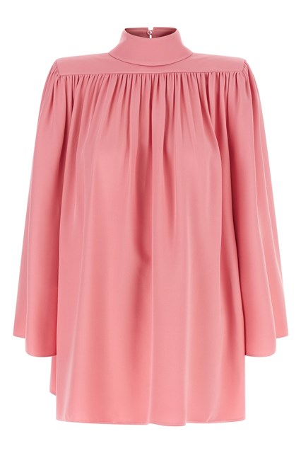 Camicia Valentino Garavani Cady Couture Plissé