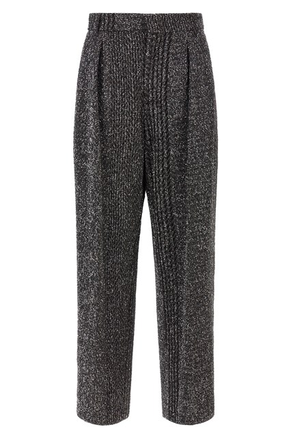 Pantalone filo lamé e paillettes