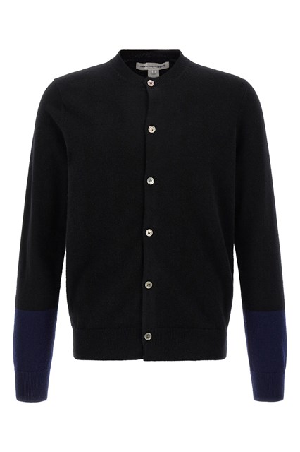 Cardigan dettaglio color-block