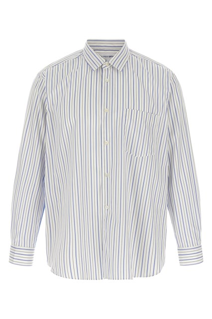 Camicia inserti tinta unita